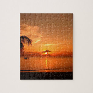 Summer Sunset Jigsaw Puzzle