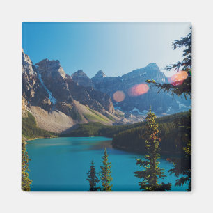 Summer Sunset Moraine Lake, Canada Magnet