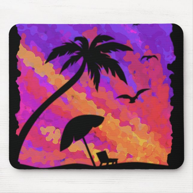 Summer Sunset Mouse Mat (Front)