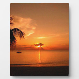 Summer Sunset Plaque