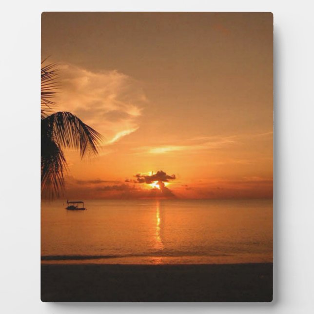 Summer Sunset Plaque (Front)