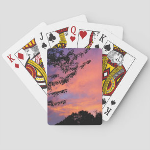Summer Sunset Playing Cards