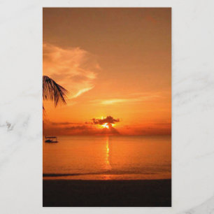 Summer Sunset Stationery