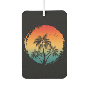 summer sunset sunrise vacation nature car air freshener