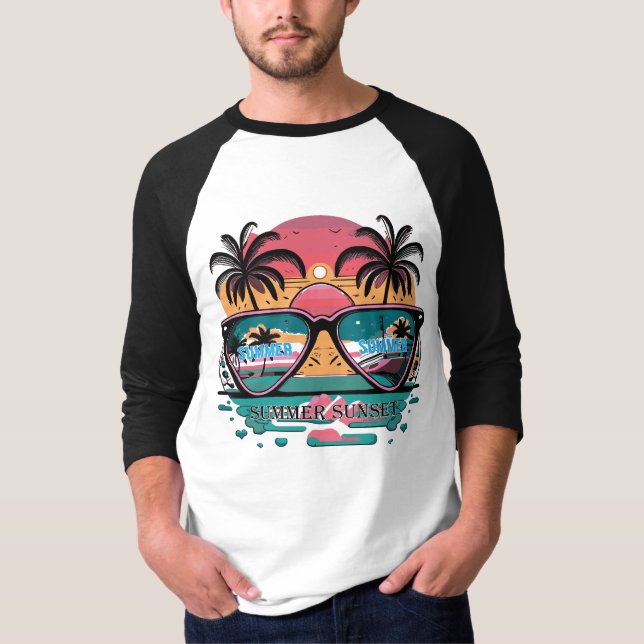 Summer Sunset T-Shirt (Front)
