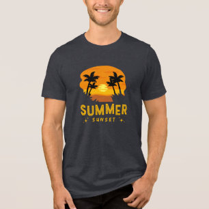 Summer Sunset Tri-Blend Shirt