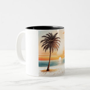 Summer Sunset Vibes Mug - Beachy Bliss in Every Si
