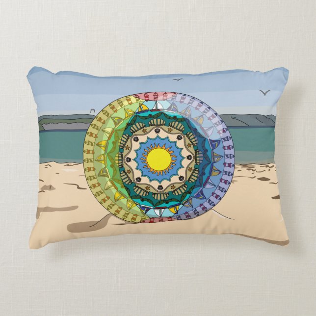 Summer Sunshine Accent Pillow (Front)
