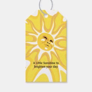 Summer Sunshine Appreciation Thank You Gift Tag