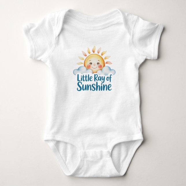 Summer sunshine baby bodysuit (Front)