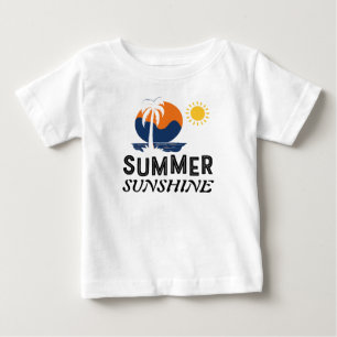 Summer Sunshine Baby Fine Jersey T-Shirt Design