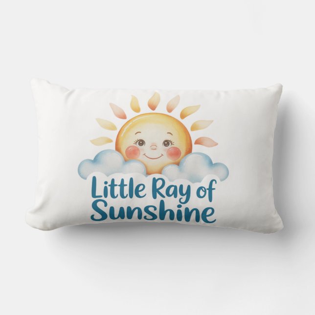 Summer sunshine baby lumbar cushion (Front)