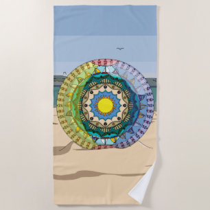 Summer Sunshine Beach Towel
