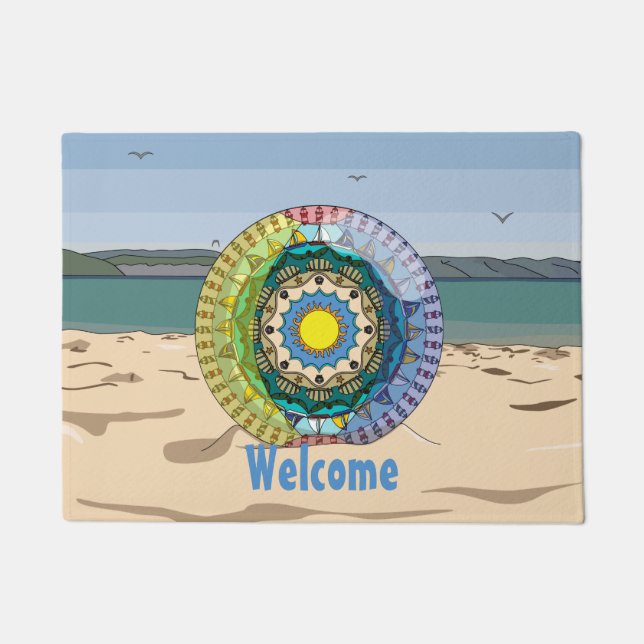 Summer Sunshine Doormat (Front)