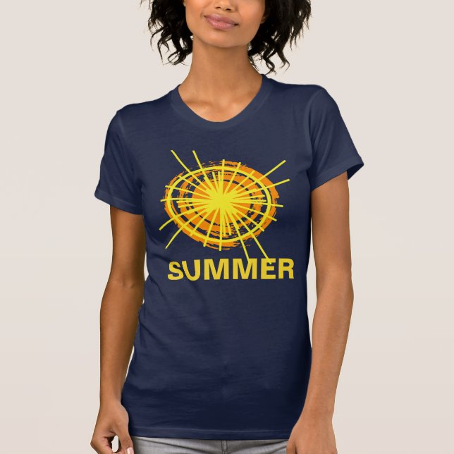Summer Sunshine Funny customisable T-Shirt (Front)
