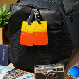 Summer Sunshine Minimalist Print Luggage Tag