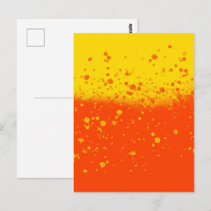 Summer Sunshine Minimalist Print Postcard