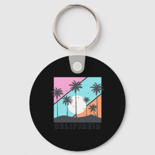 Summer Sunshine Paradise Beach Paradise California Key Ring