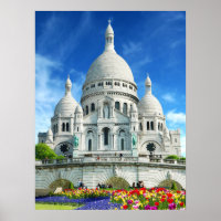 Summer Sunshine Sacre-Coeur Basilica France