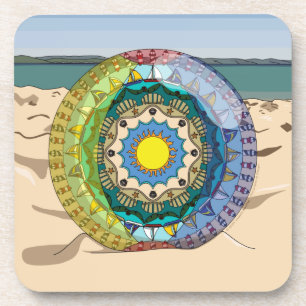 Summer Sunshine Square Coaster