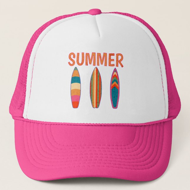 Summer Surfboards Trucker Hat (Front)