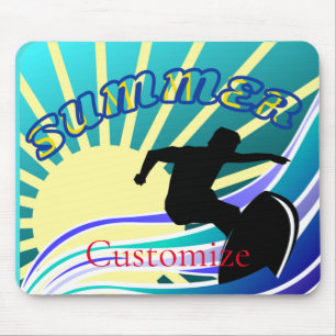 Summer Surfing Fun Thunder_Cove Mouse Mat