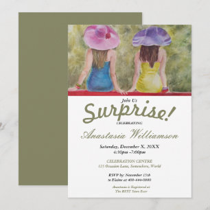 SUMMER SURPRISE PARTY INVITATION