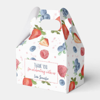 Summer Sweet Berry Birthday Thank You Favour Box