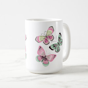Summer Sweet Butterflies Coffee Mug