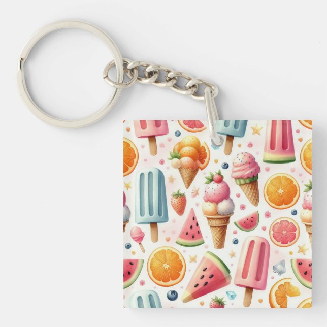 Summer Sweet escape Key Ring (Front)