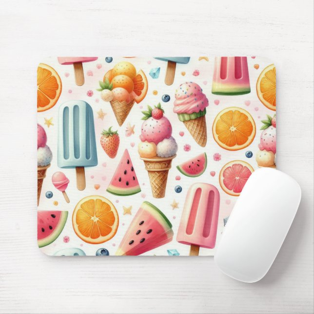 Summer Sweet escape Mouse Mat (With Mouse)