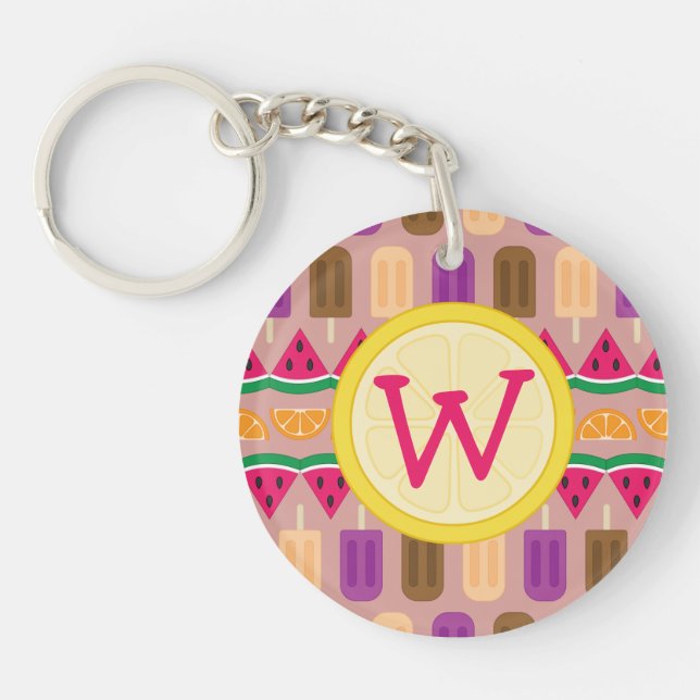 Summer Sweets Acrylic Keychain (Front)