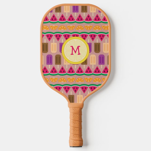 Summer Sweets Pickleball Paddle (Front)