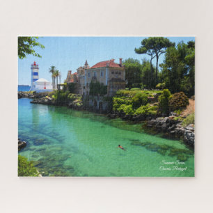 Summer Swim, Cascais Portugal Jigsaw Puzzle