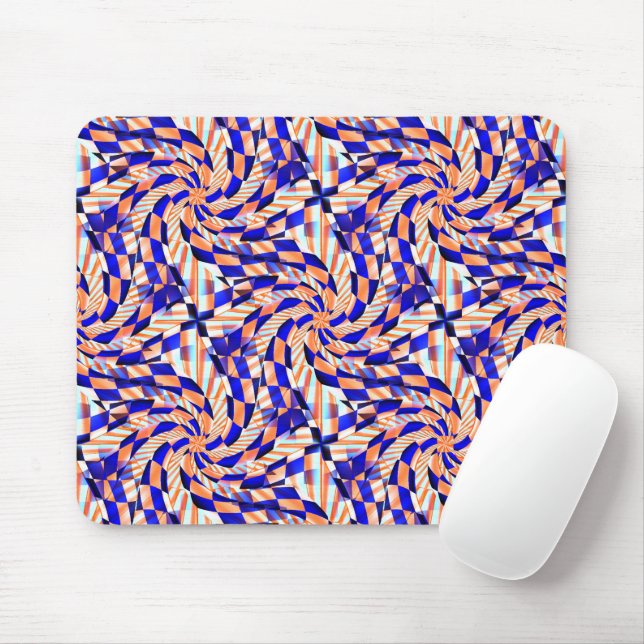 Summer Swirls...... Mouse Mat (With Mouse)