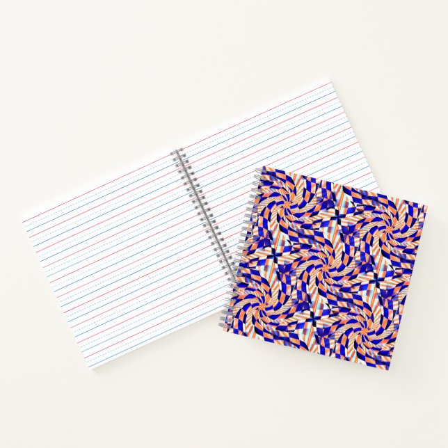 Summer Swirls...... Notebook (Inside)