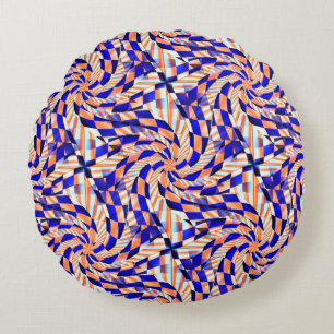 Summer Swirls..... Round Cushion