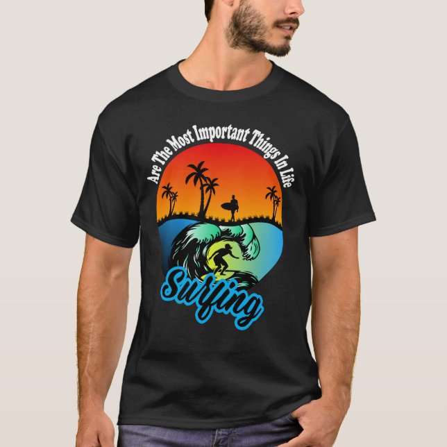 summer t shirt design vector illustration (Front)
