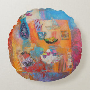 Summer Table Round Cushion