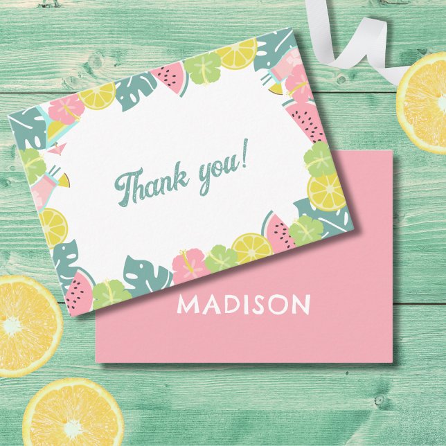 Summer thank you card (Creator Uploaded)