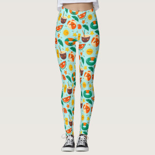 Summer Themed Leggings
