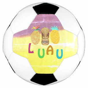 Summer Tiki Pineapple Luau Football