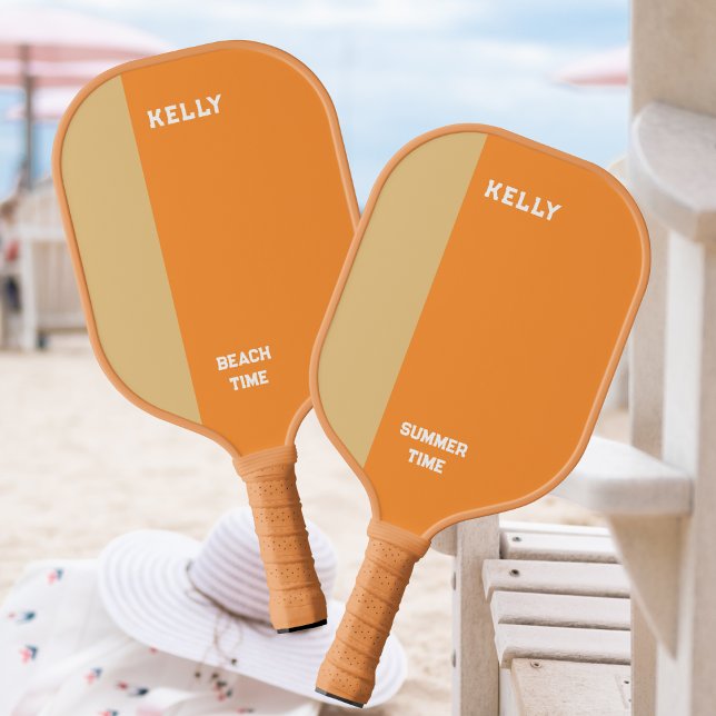 Summer Time Beach Time Outdoor Games Named Pickleball Paddle (Creator Uploaded)