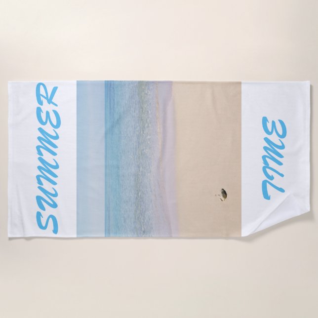Summer Time beach towel (Front)