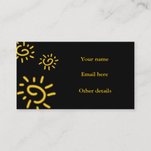Summer Time Business Card
