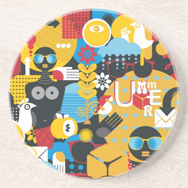 Summer time coaster (Front)