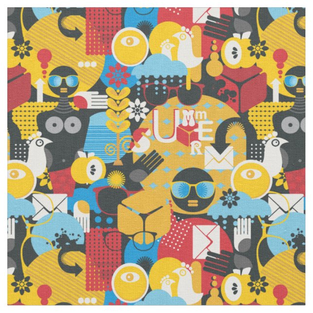 Summer time fabric (Close Up)