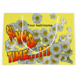 Summer Time Flowers Customisable Gift Bag