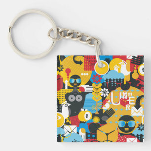 Summer time key ring