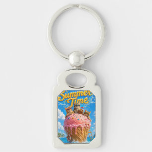 Summer time key ring